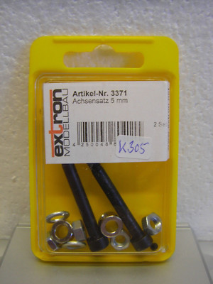 Achsensatz 5 mm von EXTRON- Modellbau, Art. Nr. 3371, NEU & OVP !
