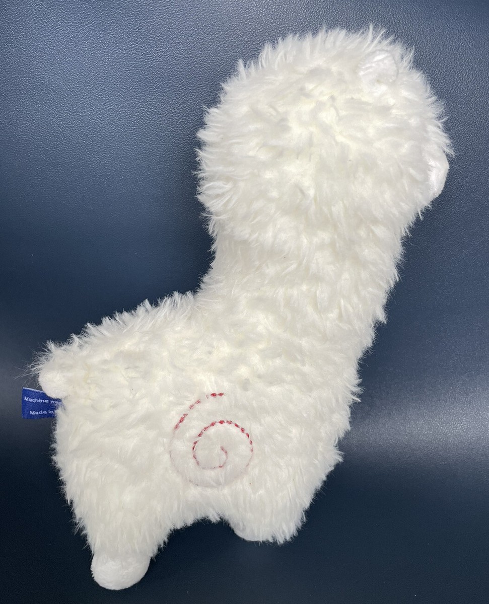 Jing Guang Llama Alpaca Doll Plush Toy Swirl On Side Stuffed