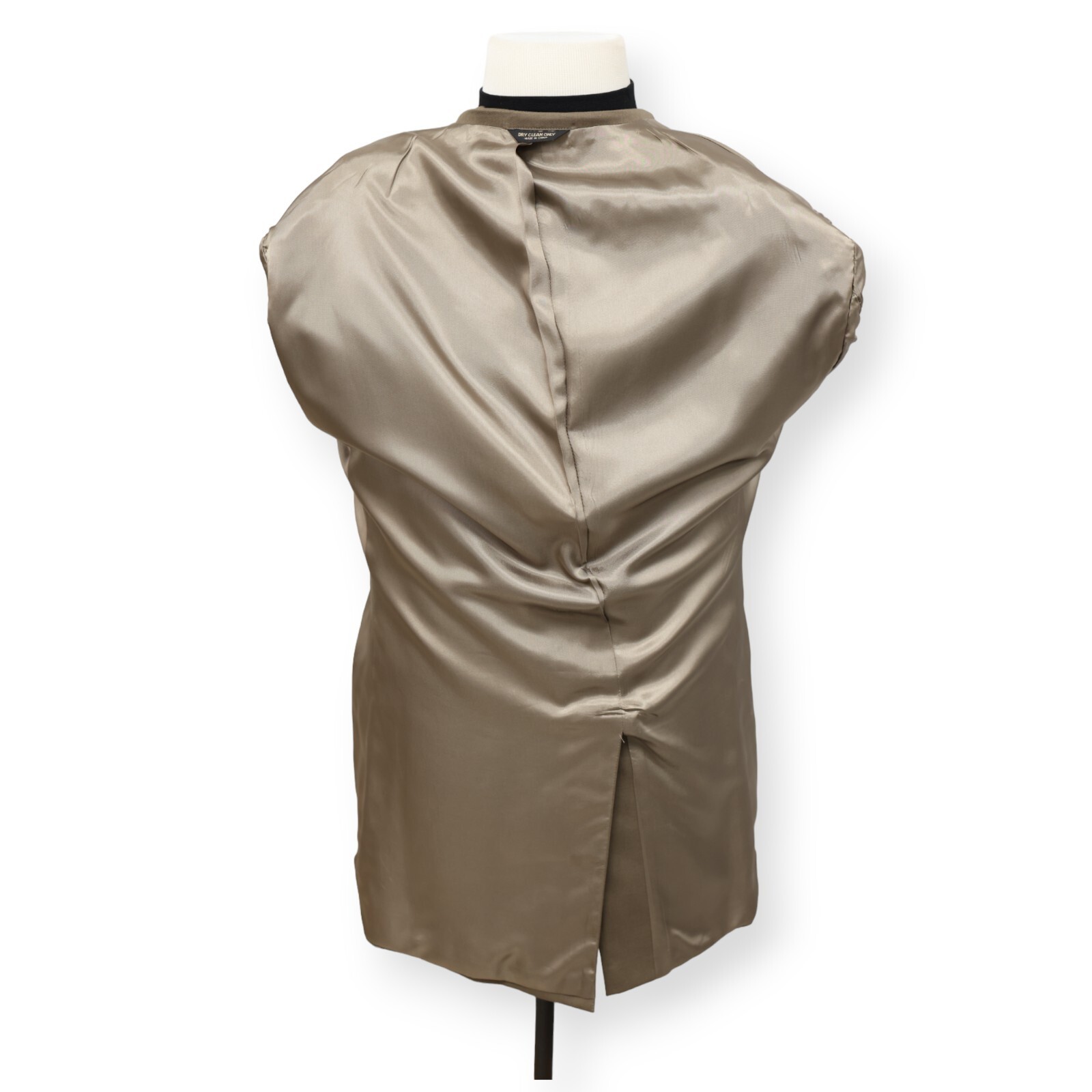 CHAPS mens solid brown 100% WOOL two button sport… - image 6