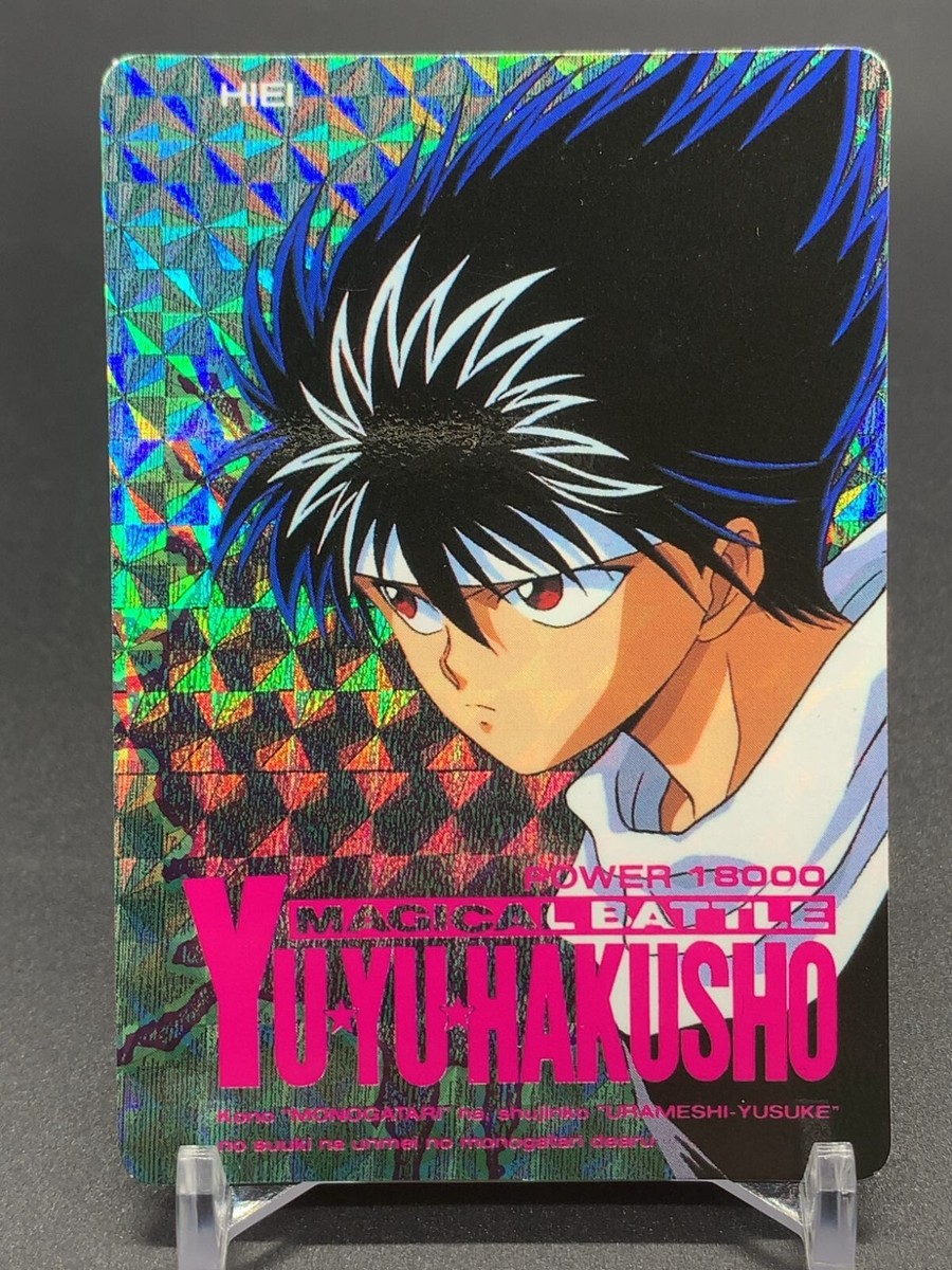 Hiei 301 Yu Yu Hakusho Card Prism Holo Amada Japanese | eBay