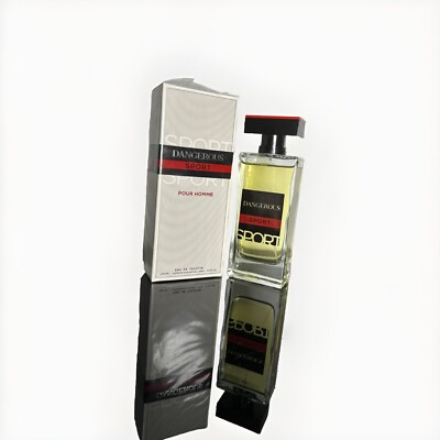 Dangerous Sport Pour Homme Men's Cologne 3.4 Oz EDT Spray by MCH Beauty