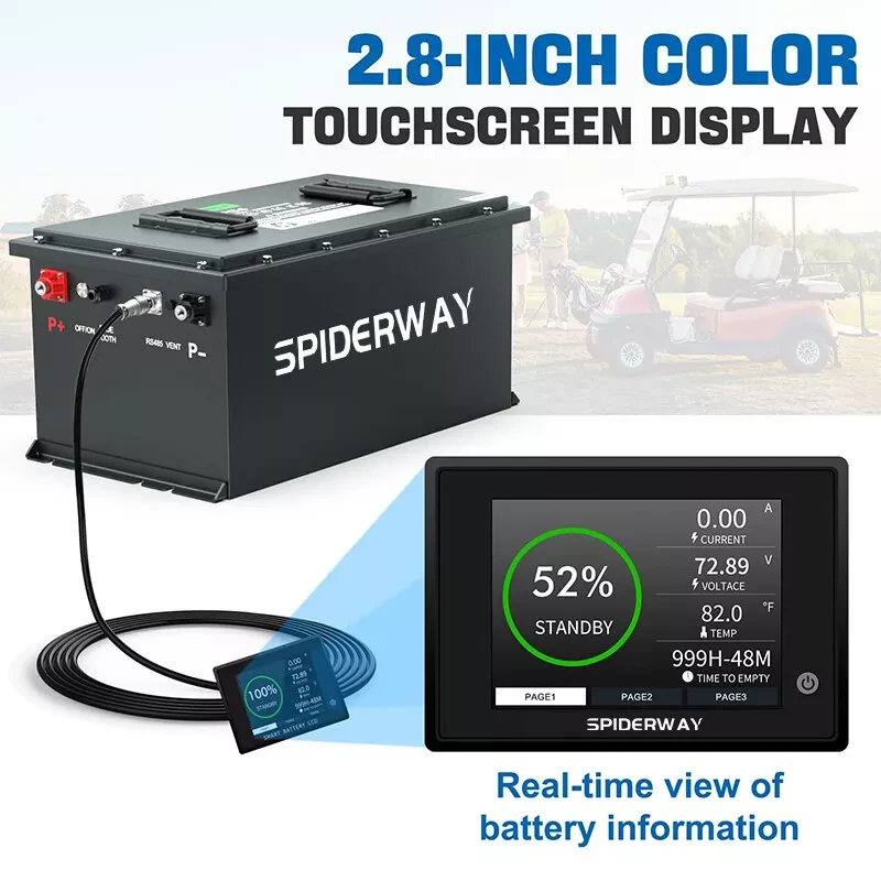 24V(25.6V)150Ah LiFePO4锂电池适用于Genie Skyjack JLG Boom剪刀升降机 — 第 3/4 张图片