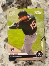 2020 TOPPS NOW CARD RTOD SUMMER CAMP WAVE 3 ROOKIE CARD SETH BROWN OD-518