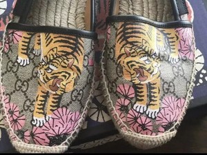 gucci tiger espadrilles