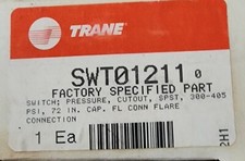 Trane RTAA High Pressure Switch, SWT01211, New