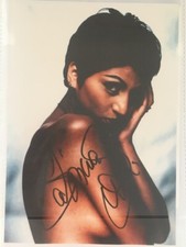 Sabrina Setlur Karta z autografem Autograf Zdjęcie Podpisana piosenkarka