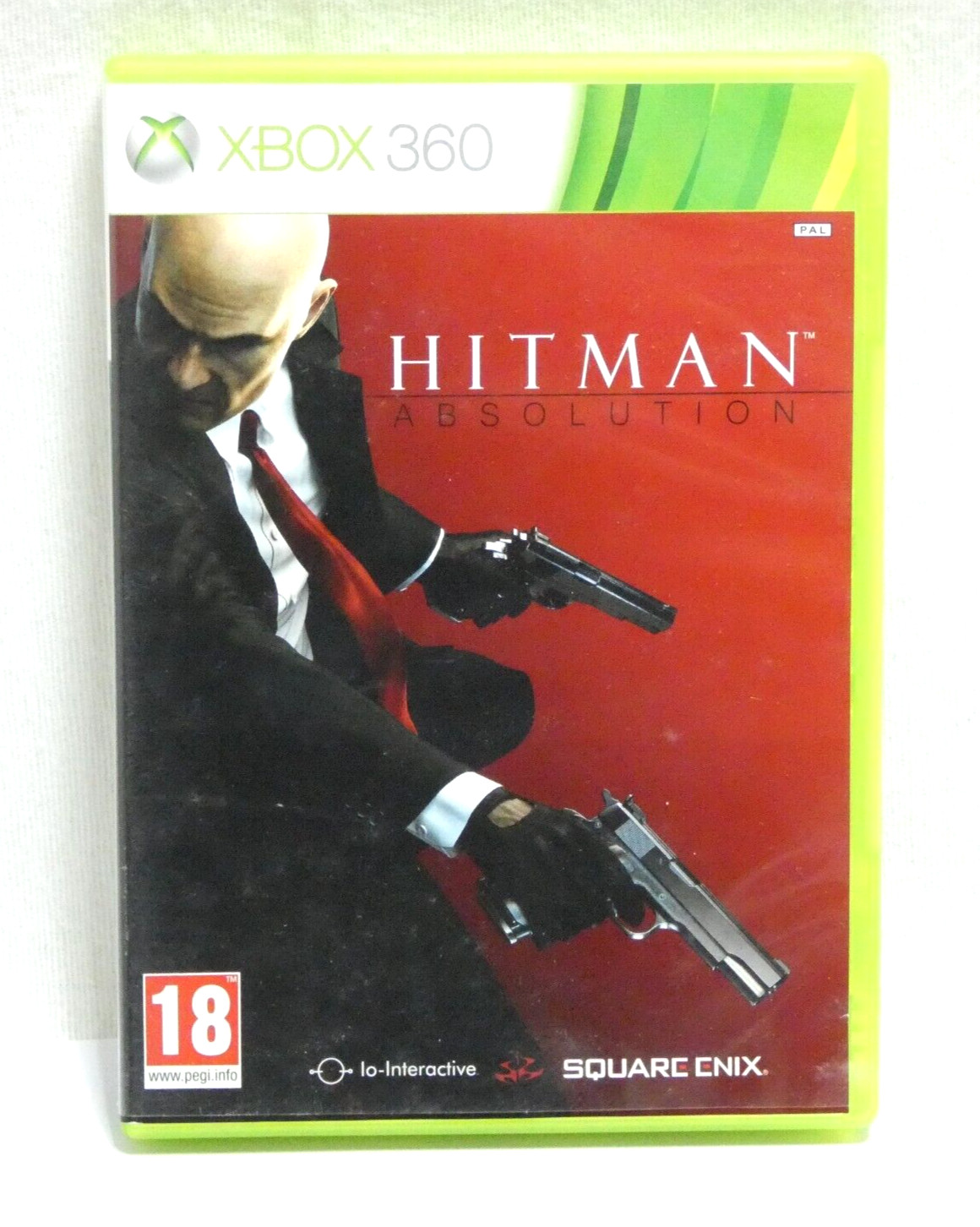 HITMAN ABSOLUTION COMPLET NOTICE COMBO DVD SQUARE ENIX JEU CONSOLE XBOX 360