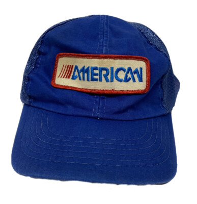 Vintage American Patch Mesh SnapBack Young An Farmer Trucker Hat