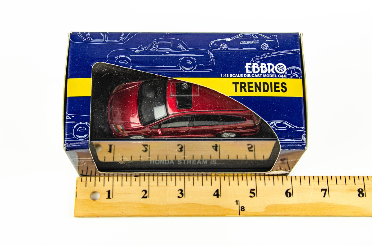 Ebbro 1/43 Honda Stream iS Metallic Red Diecast Model Car | eBay