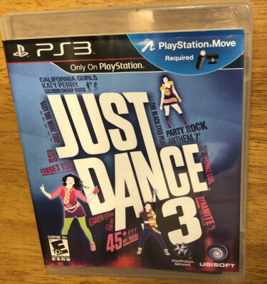 Just Dance 3 (Sony PlayStation 3, 2011) PS3 w/ Manual     Video Game  