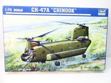 Trumpeter 1:72, 01621 Bausatz Helikopter CH-47A, ungebaut, NEU in OVP #45722