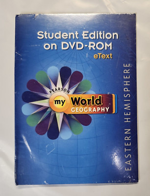 Pearson My World Geography Student Edition E-Text on DVD-ROM Eastern Hemisphere