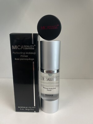 Mica Beauty Perfecting Makeup Primer 30ml / 1.0 oz. NWB ( Free Color Shimmer )
