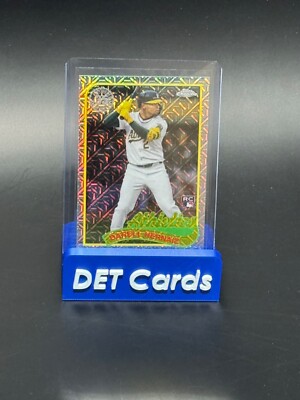 2024 Topps Update #T89CU-16 Darell Hernaiz RC Silver Pack Mojo Oakland A's