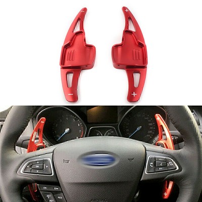 Für Ford Focus Escape Kuga 2017 Up Rot Lenkradschaltpaddle Shifter Extension DE