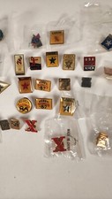 Vintage Lot of 30 Xerox Employee Pins Olympics others Lapel Pin Advertise 1980s