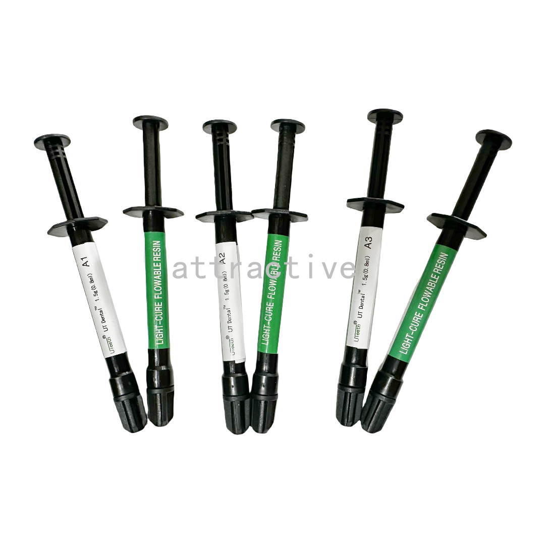 Dendal Tools Flowable Composite Light Cure Resin A2 A3 2.5g/Syringe