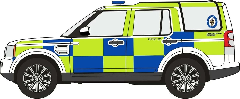 Oxford Diecast NDIS006 Land Rover Discovery 4 West Midlands Police