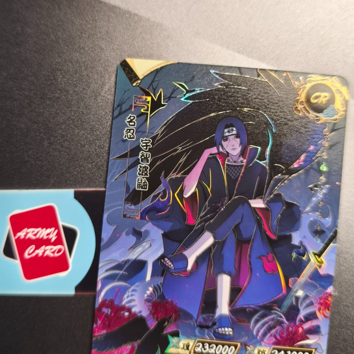 KaYou Naruto TCG CCG Trading Card Uchiha Itachi SSP NR-CR-013
