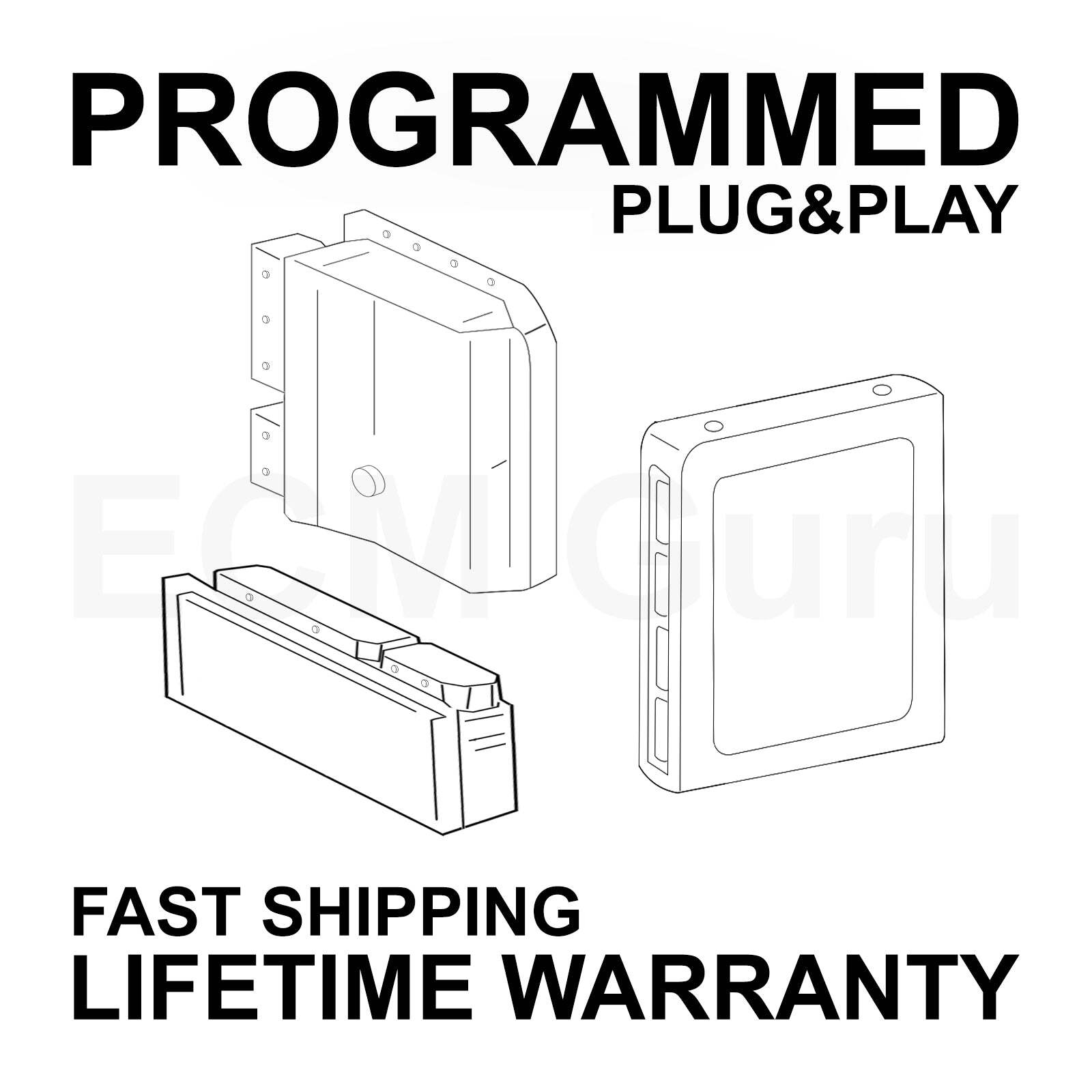 89661-0CM84 | PLUG&PLAY 2013 Toyota Sequoia Engine Computer ECM PCM ECU OEM