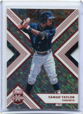 2018 Elite Extra Edition Status Red Die Cut Samad Taylor 56/99