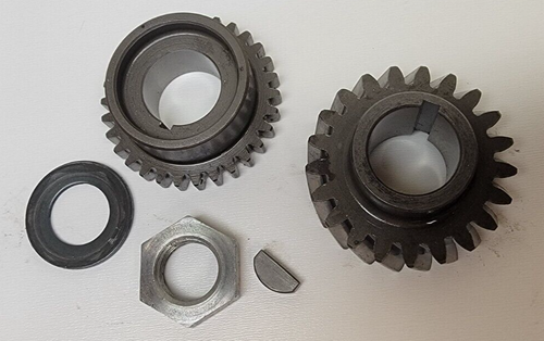 Oil Pump and Primary Drive Gear Key Lot 1985-1988 Suzuki LT230 Quadsport LT 230 - Afbeelding 2 van 7