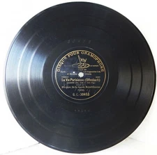 GARDE REPUBLICAINE BAND 1905 Black G&T 30453 La Vie Parisienne 78 RPM