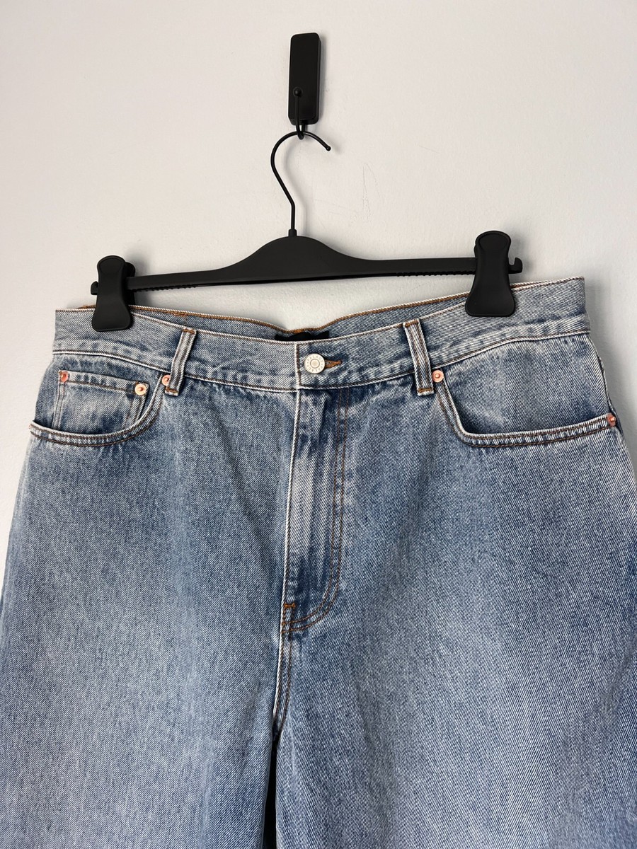 Palace Skateboards El Script P90 Baggy Jeans - Size 34 - Stone