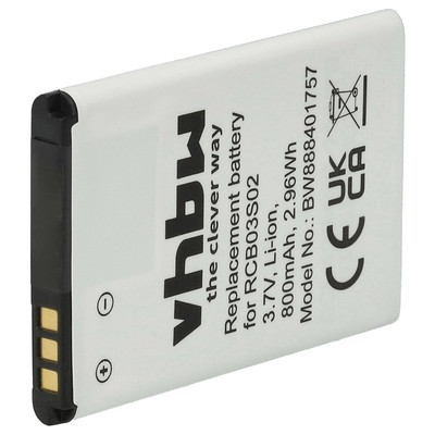 Akku für Swisstone BBM 615 BBM 625 800mAh