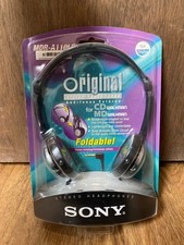 Vintage Sony MDR-A110LP Original Stereo Headphones for Walkman Foldable Earphone