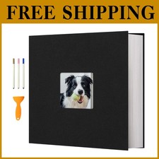 Acid-Free 120 Page Scrapbook Album for 600 Photos 13x12.6