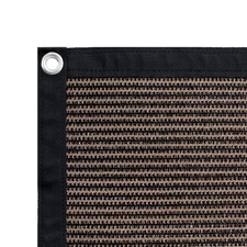 90% Sun Shade Fabric 8x12ft with Grommets for Pergola Canopy - Mocha