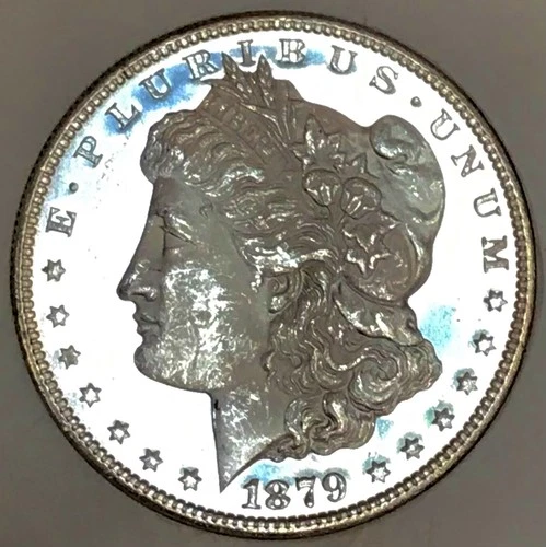 1879 S MORGAN DOLLAR ULTRA PROOF LIKE! FLAWLESS SUPERB GEMBU+BEST EVER NR #64719