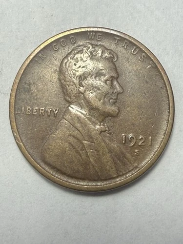 ** 1921-S LINCOLN CENT-  VF+  (UPGRADE THAT SPOT IN YOUR SET)  PRICED TO SELL **