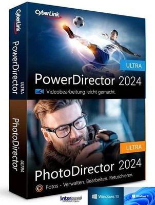 CyberLink PowerDirector & PhotoDirector 2024 Ultra Dauerlizenz DE / ML Download