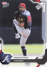 2026 Topps Now Road to Opening Day OD-160 Spencer Strider - 25 Cents Shipping!