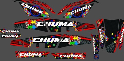 Yamaha Zuma Chuma 2022-2024 GRAPHIC KIT