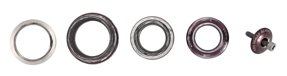 Auriculares para bicicleta de montaña Chris King InSet 3 PÚRPURA cónicos ZS44/EC49 Trail XC MTB Foto 2 de 3