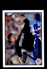 Signed Baseball Card Auto Brett Cecil 2012 Topps #86 Toronto Blue Jays