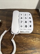 Big Button Home Phone Wall / Desk with Speaker Memory Vision Impaired Elderly