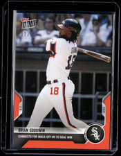 Brian Goodwin - 2021 MLB Topps Now #600 Red 07/10 Parallel Chicago White Sox