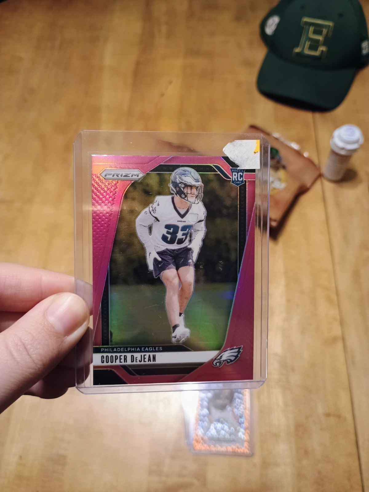 2024 Panini Prizm - Rookies Cooper DeJean #321 Pink Prizm (RC)