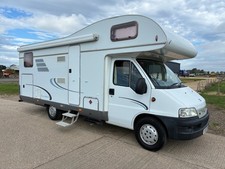 Hymer classic 6 berth 39k miles full mot fixed end bed garage