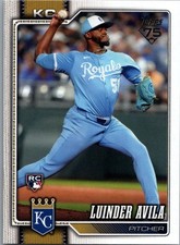 2026 Topps Series 1 Baseball Card #120 Luinder Avila (RC) Royals Rookie