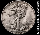 1936-D Walking Liberty Half Dollar - Scarce  Extra Fine+  Semi-key  #K978