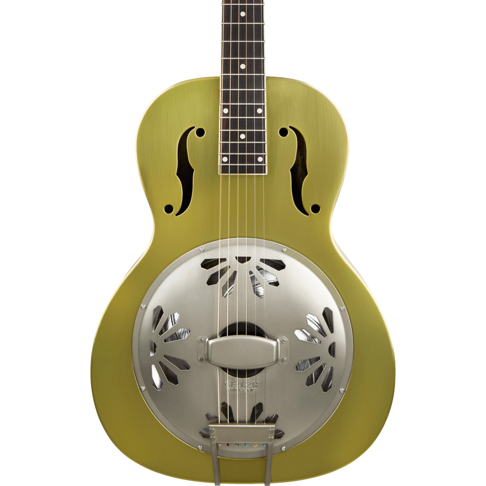 Гитара с резонатором Gretsch G9202 Honey Dipper Special LE Padauk FB Колокольная бронза 130090₽