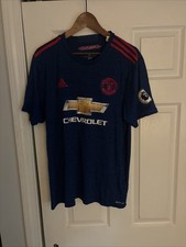 Manchester United #8 Juan Mata 2016/2017 Away Football Soccer Jersey Kit Size L