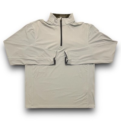 GREYSON MEN S TATE MOCKNECK QUARTER ZIP LONG SLEEVE GOLF SHIRT PERFORMANCE $140