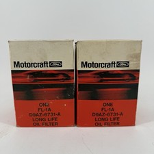 2 Vintage Motorcraft Ford Long Life Oil Filter - New 2 Vintage Motorcraft Ford Long Life Oil Filter - New