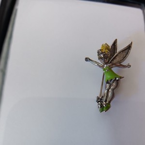 Tinker Bell 2" solid cast metal pin (circa 1957) - Disneyland, California